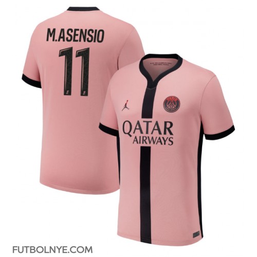 Camiseta Paris Saint-Germain Marco Asensio #11 Tercera Equipación 2024-25 manga corta